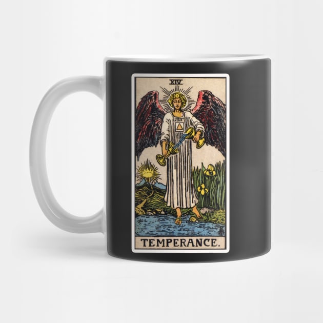 XIV. Temperance Tarot Card by wildtribe